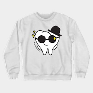 cute tooth cartoon Crewneck Sweatshirt